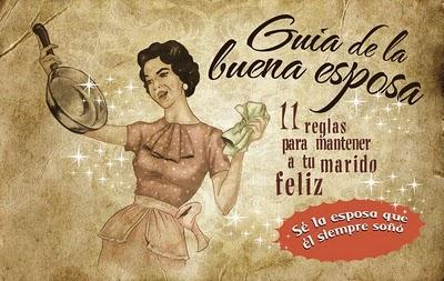 “Guía de la buena esposa”.