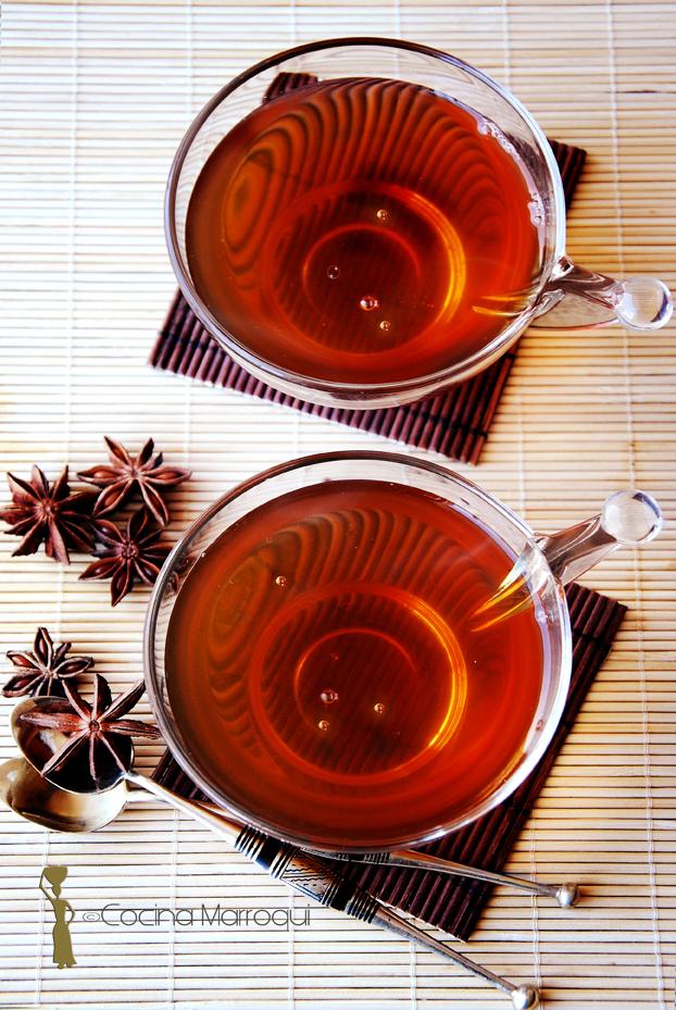 Tai habbt hlawa (té verde con anís estrellado) Tai habbt hlawa (té verde con anís estrellado)