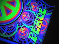 using black light Black Light Peace