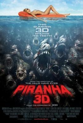 Piraña 3D Carátula de la película