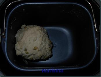 Pan con pipas de calabaza (en panificadora) Pan con pipas de calabaza (en panificadora)