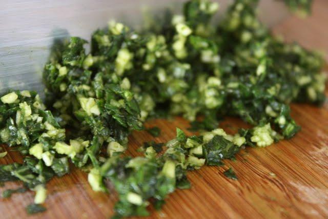 Picar Pesto Fettuccine al pesto