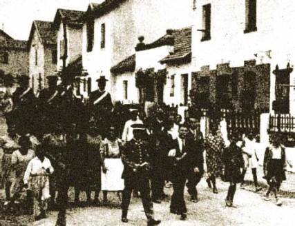 “Okupas” en la Colonia La Prosperidad en 1932