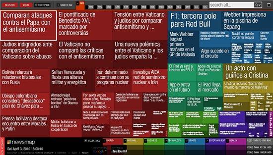 News Map: trabajando las noticias en la PDI