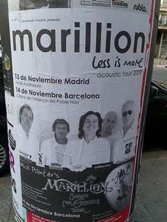 Marillion en mi barrio... Marillion en mi barrio...