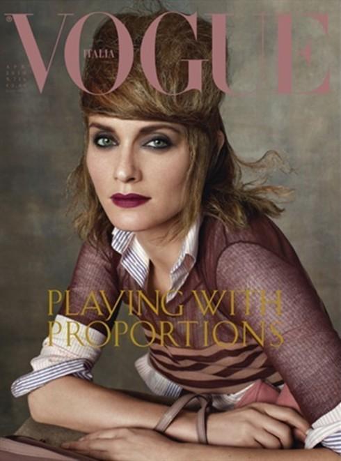 Vogue Italia Abril Amber Valleta