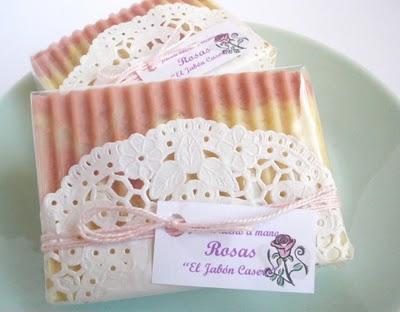 Detalles de boda Jabón de Rosas Detalles de boda Jabón de Rosas