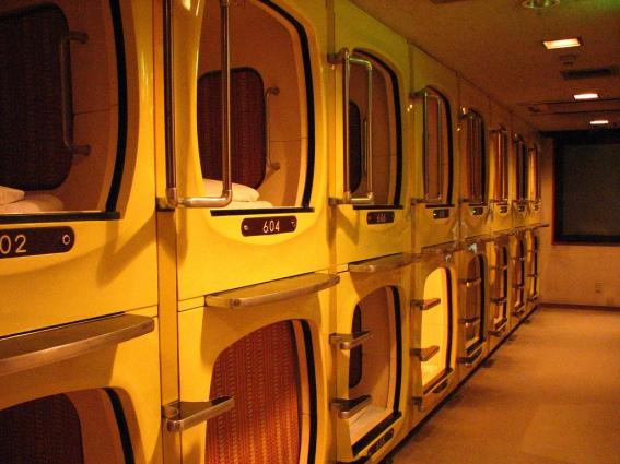 hotel cápsula2 Vivir encapsulados