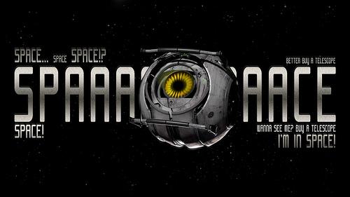 Un personaje de ‘Portal 2′ se cuela en ‘Skyrim’ space_core_wallpaper_2_by_deathonabun-d3eta23