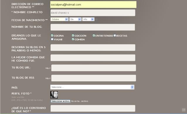 Hosted by imgur.com Foodie convierte tu pasión en una experiencia exquisita en conocimientos de comida