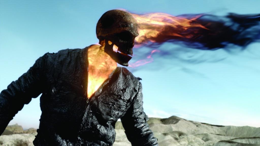 The Ghost Rider in Columbia Pictures' GHOST RIDER: SPIRIT OF VENGEANCE. Ghost Rider: Espíritu de Venganza-Notas de producción