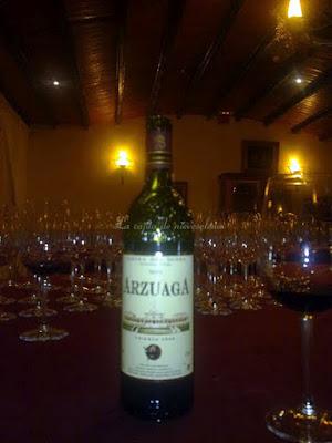 Bodega restaurante Arzuaga... y cecina. Bodega restaurante Arzuaga... y cecina.