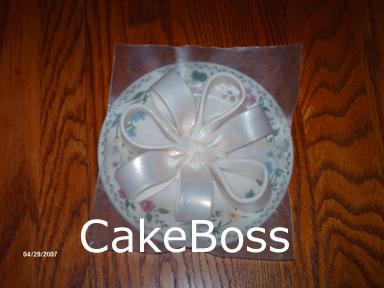 Paso a paso: Lazos con fondant arcos aranged