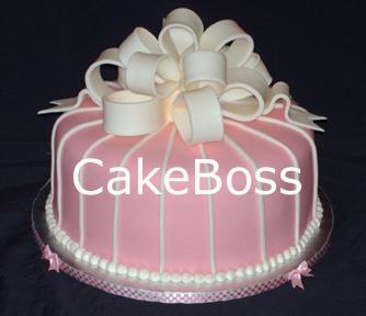 Paso a paso: Lazos con fondant Saludo final 4