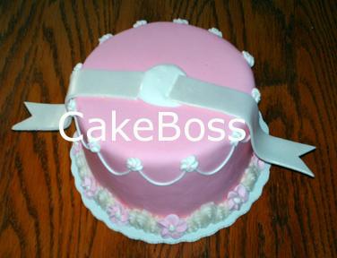 Paso a paso: Lazos con fondant la colocación de banderolas en la cola