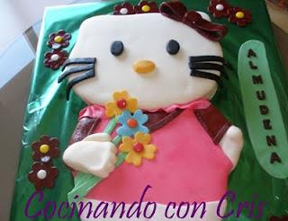 Paso a paso: Tarta Fondant Hello Kitty Paso a paso: Tarta Fondant Hello Kitty