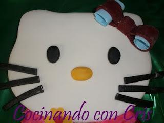 Paso a paso: Tarta Fondant Hello Kitty Paso a paso: Tarta Fondant Hello Kitty