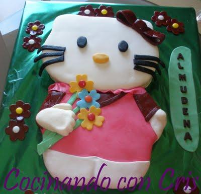 Paso a paso: Tarta Fondant Hello Kitty Paso a paso: Tarta Fondant Hello Kitty