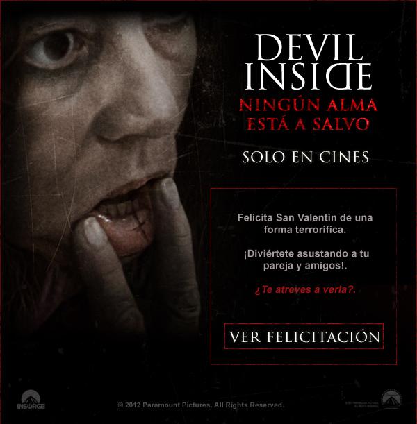Romántico San Valentín con Devil Inside Romántico San Valentín con Devil Inside