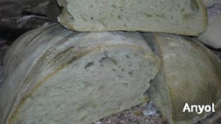 Pan cortijero, con reciente casera Pan cortijero, con reciente casera