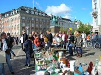 Mercadillo en el centro de Copenhague Viaje a Copenhague, Dinamarca (II)