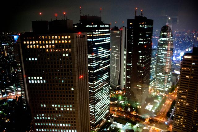 Rascacielos en Shinjuku Shinjuku's Skycrapers