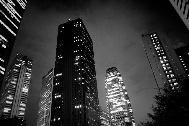 Rascacielos en Shinjuku Shinjuku's Skycrapers