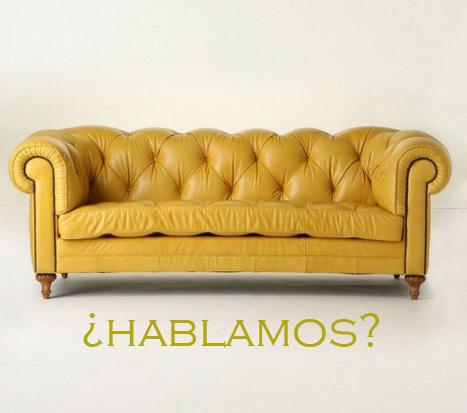El sofá amarillo nº 1 : ¿Hablamos?