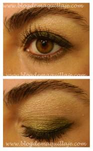 look rimmel verdes feb12_01 Sombras Traffic Stopping Shadow de Rimmel London