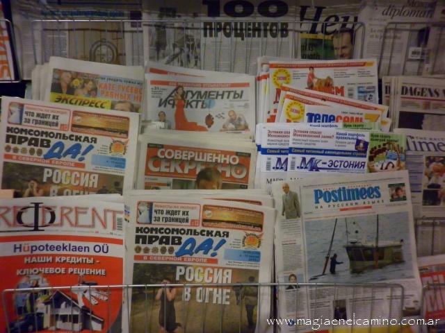 estonia Flash 9: Los diarios y revistas en el mundo