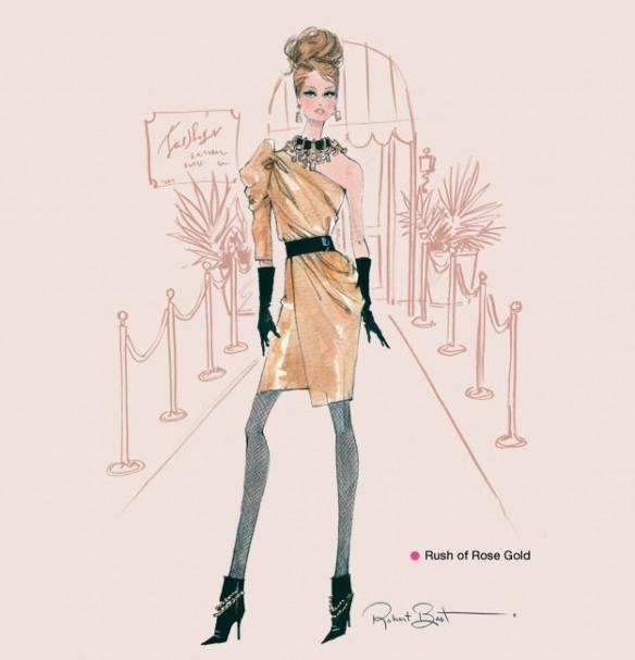 Rush of Rose Gold Barbie Doll Rush of Rose Gold Barbie Doll