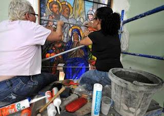 Adelantan obras en el Santuario de El Cobre para recibir al Papa en Cuba [+ fotos]