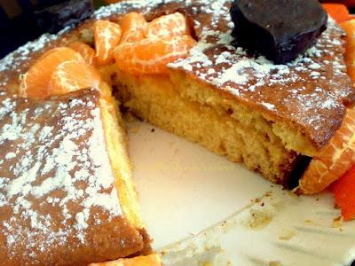 Tarta Fanta naranja y mandarina