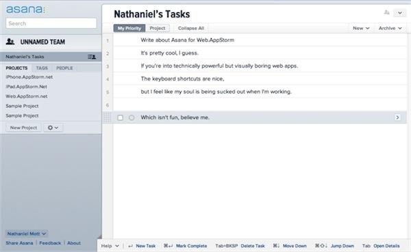 Asana, la lista de tareas compartida para tu equipo Asana