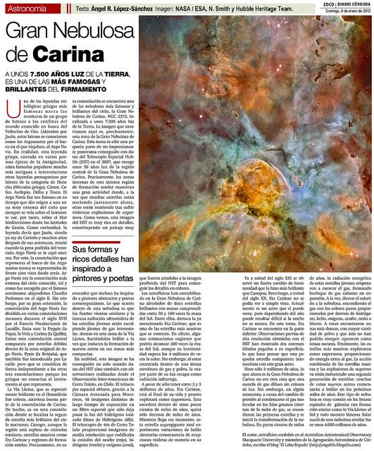 La Gran Nebulosa de Carina