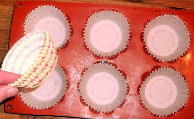 Rainbow cupcakes - Magdalenas de colores Rainbow cupcakes - Magdalenas de colores