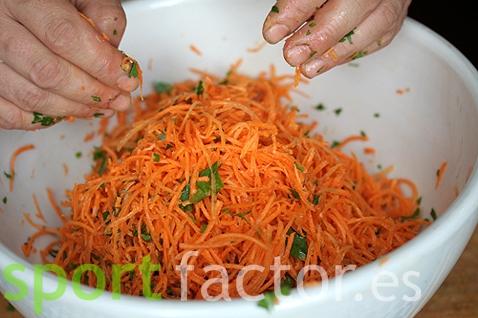 Mejora tu digestión con esta ensalada de zanahoria