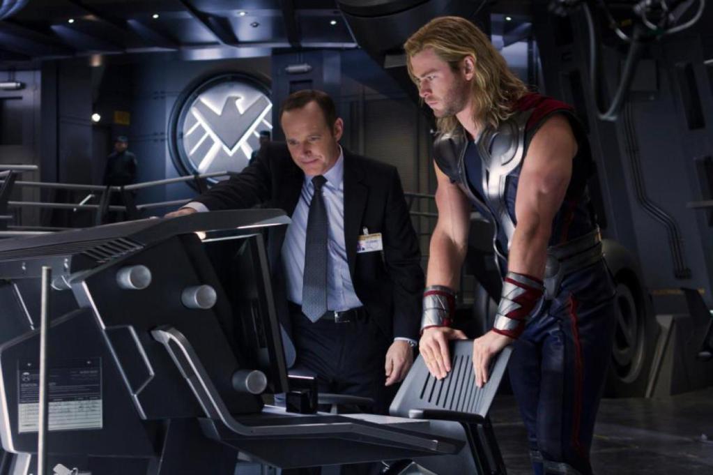 Nueva imagen de Los Vengadores con Thor y el Agente Coulson