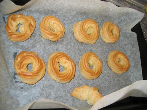 Rosquillas aireadas azucaradas Rosquillas aireadas azucaradas