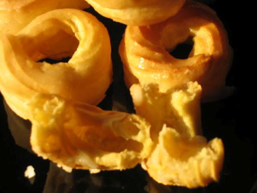 Rosquillas aireadas azucaradas Rosquillas aireadas azucaradas