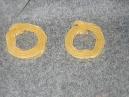 Rosquillas aireadas azucaradas Rosquillas aireadas azucaradas
