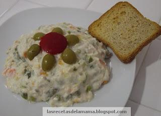 Receta de Ensaladilla rusa especial Receta de Ensaladilla rusa especial