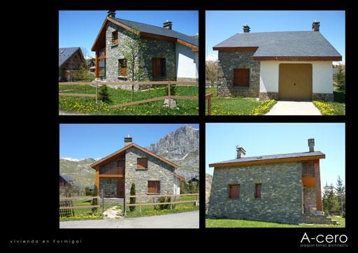 A-cero projects A-cero presenta una reforma para una vivienda en Formigal