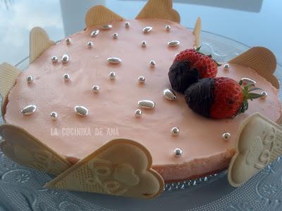 TARTA CORAZÓN DE NUBES TARTA CORAZÓN DE NUBES