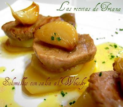Solomillos con salsa al Whisky Solomillos con salsa al Whisky