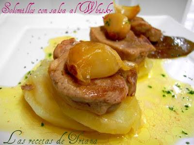 Solomillos con salsa al Whisky Solomillos con salsa al Whisky