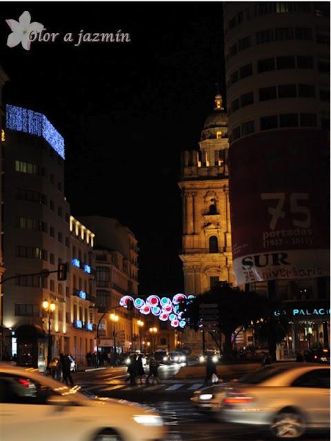 Navidad 2011, iluminación de Málaga
