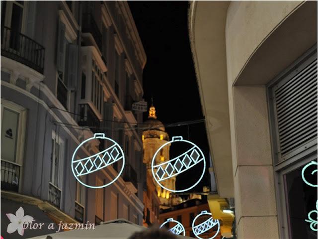 Navidad 2011, iluminación de Málaga