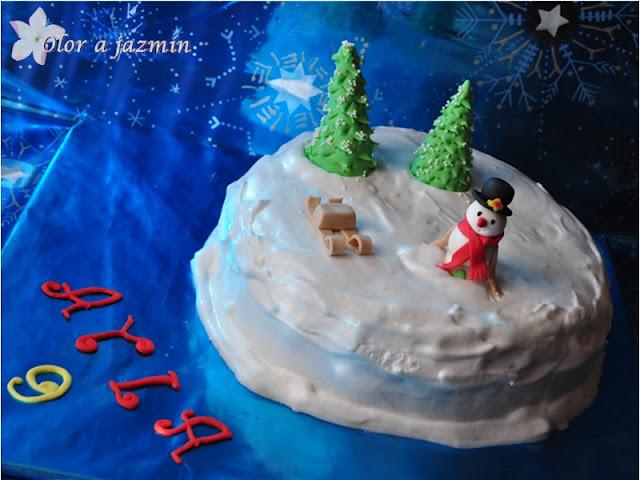 Tarta un día en la nieve (y una visita a mi pueblo) Tarta un día en la nieve (y una visita a mi pueblo)