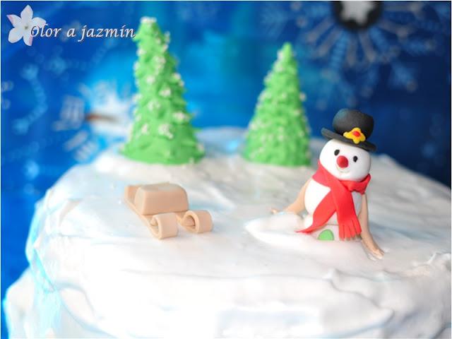 Tarta un día en la nieve (y una visita a mi pueblo) Tarta un día en la nieve (y una visita a mi pueblo)